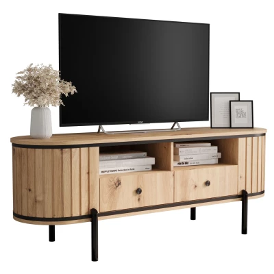 TV-Ständer TEYO – 150 cm, Artisan-Eiche