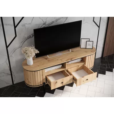 TV-Ständer TEYO – 150 cm, Artisan-Eiche