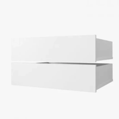 2er-Set Schubladen für einen 40 cm tiefen Schrank LORENA - weiß