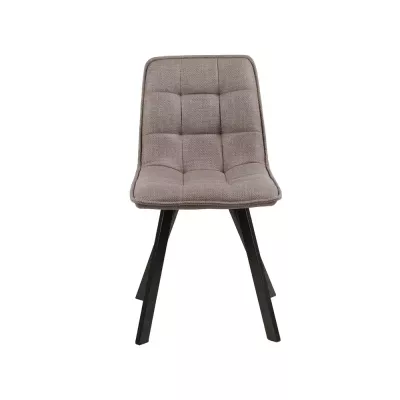 Esszimmerstuhl RIKO - schwarz / beige
