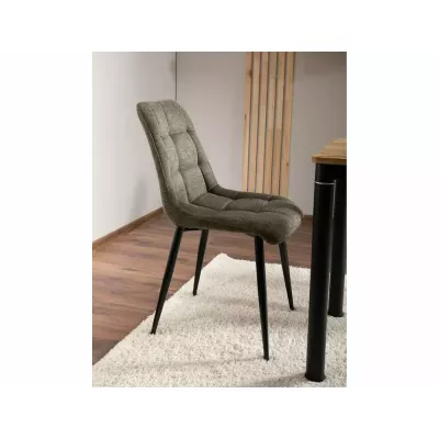 Gepolsterter Esszimmerstuhl LYA 5 - oliv