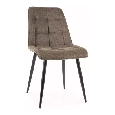 Gepolsterter Esszimmerstuhl LYA 5 - oliv