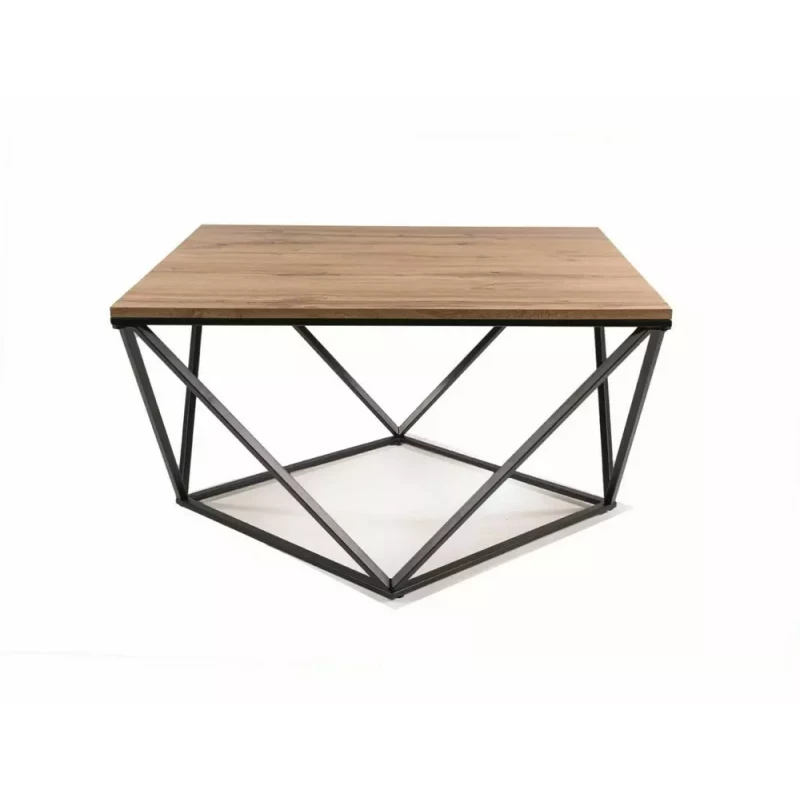 Designer Couchtisch SULO - Eiche / Schwarz