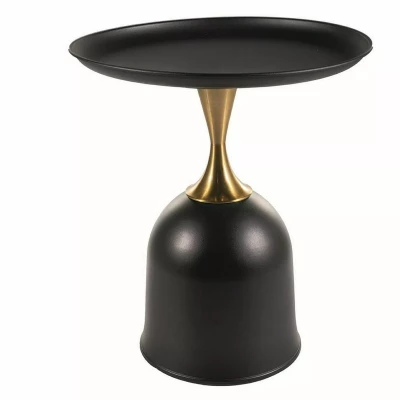 Beistelltisch ERON - schwarz / gold