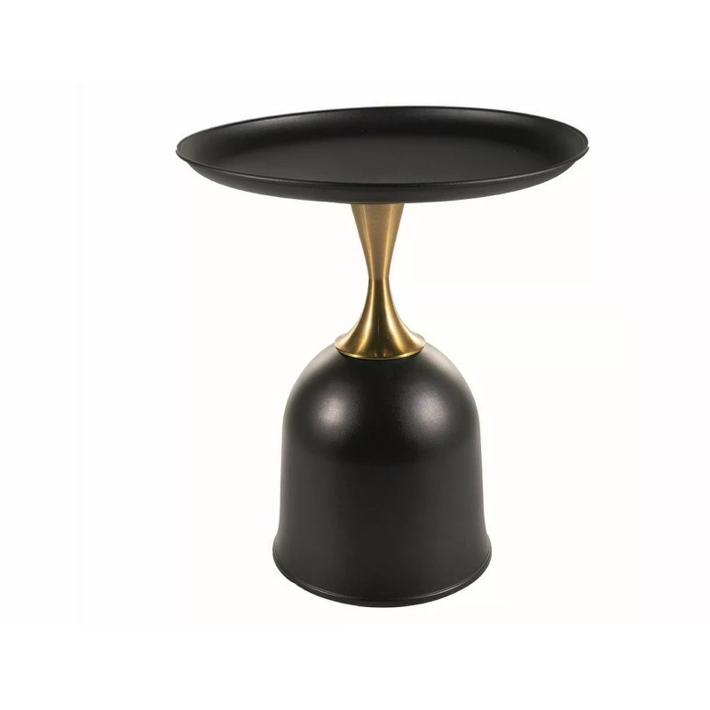 Beistelltisch ERON - schwarz / gold