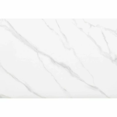 Designer-Esstisch NABIL – weiß/gold