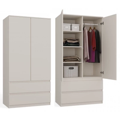Flurgarderobe 90 cm TAAVI - Kaschmir