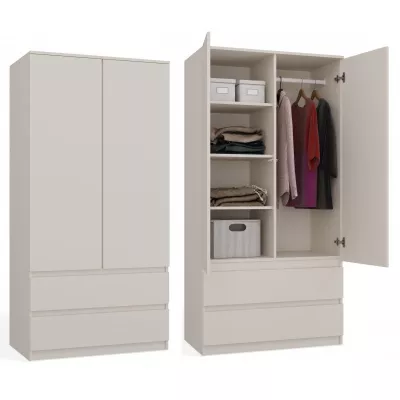 Flurgarderobe 90 cm TAAVI - Kaschmir