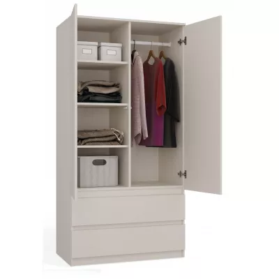 Flurgarderobe 90 cm TAAVI - Kaschmir