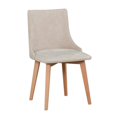Esszimmerstuhl RAMONA 5 - Buche / Beige