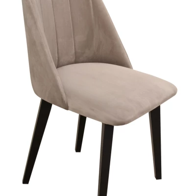 Esszimmerstuhl RAMONA 3 - schwarz / beige
