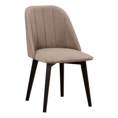 Esszimmerstuhl RAMONA 3 - schwarz / beige