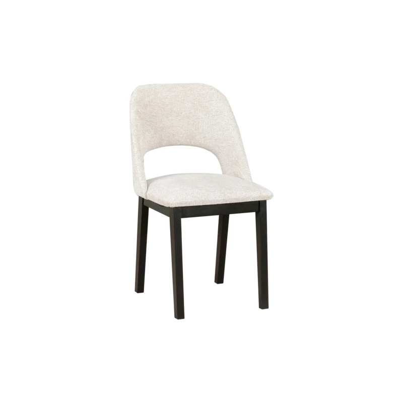 Esszimmerstuhl RAMONA 2 - schwarz / hellbeige