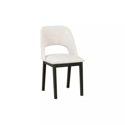Esszimmerstuhl RAMONA 2 - schwarz / hellbeige