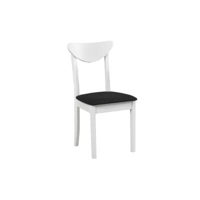 Esszimmerstuhl NINA 3 - weiß / schwarz