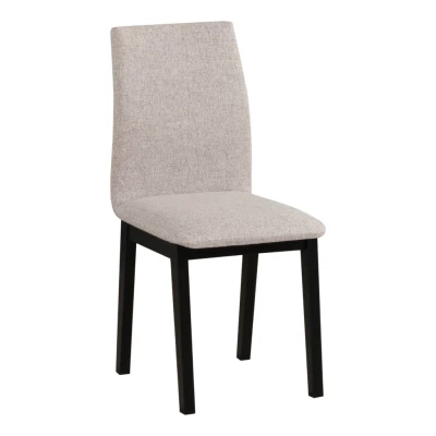 Esszimmerstuhl YANET 1 - schwarz / hellbeige