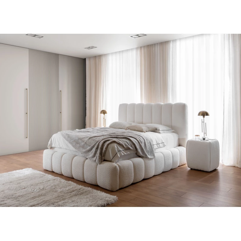 Doppelbett 180x200 ZOLY - weiß