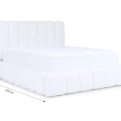 Doppelbett 180x200 ZOLY - weiß
