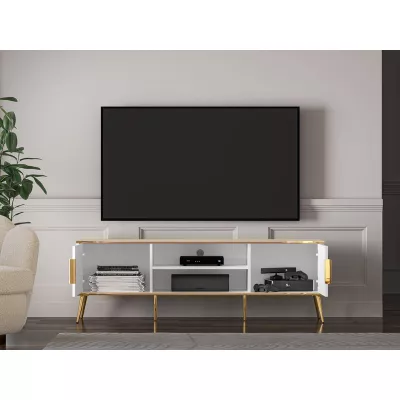 TV-Ständer SICIA - weiß