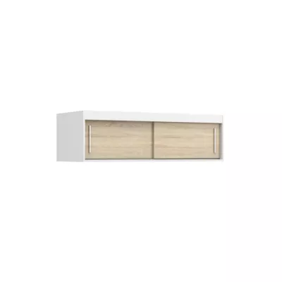 Kleiderschrankerweiterung 150 cm VALA - Weiß / Sonoma Eiche