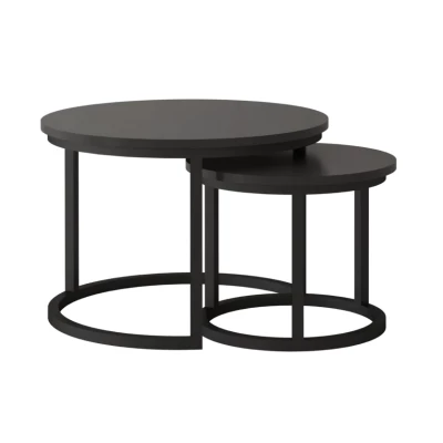 HIKARI Couchtisch-Set - schwarz