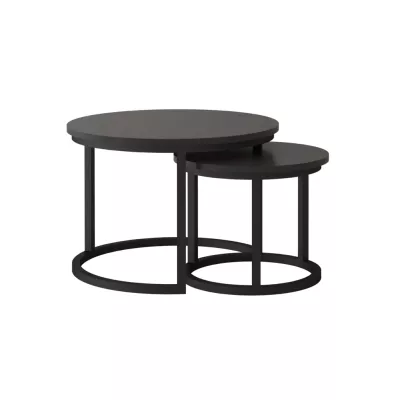 HIKARI Couchtisch-Set - schwarz