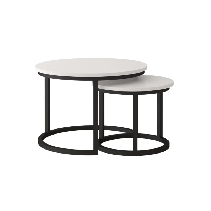 HIKARI Couchtisch-Set - weiß