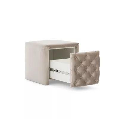 WANEKA Nachttisch - beige
