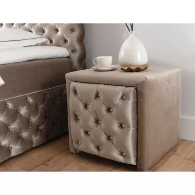 WANEKA Nachttisch - beige