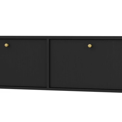 TV-Ständer IROS 4 - Graphitschwarz / Gold