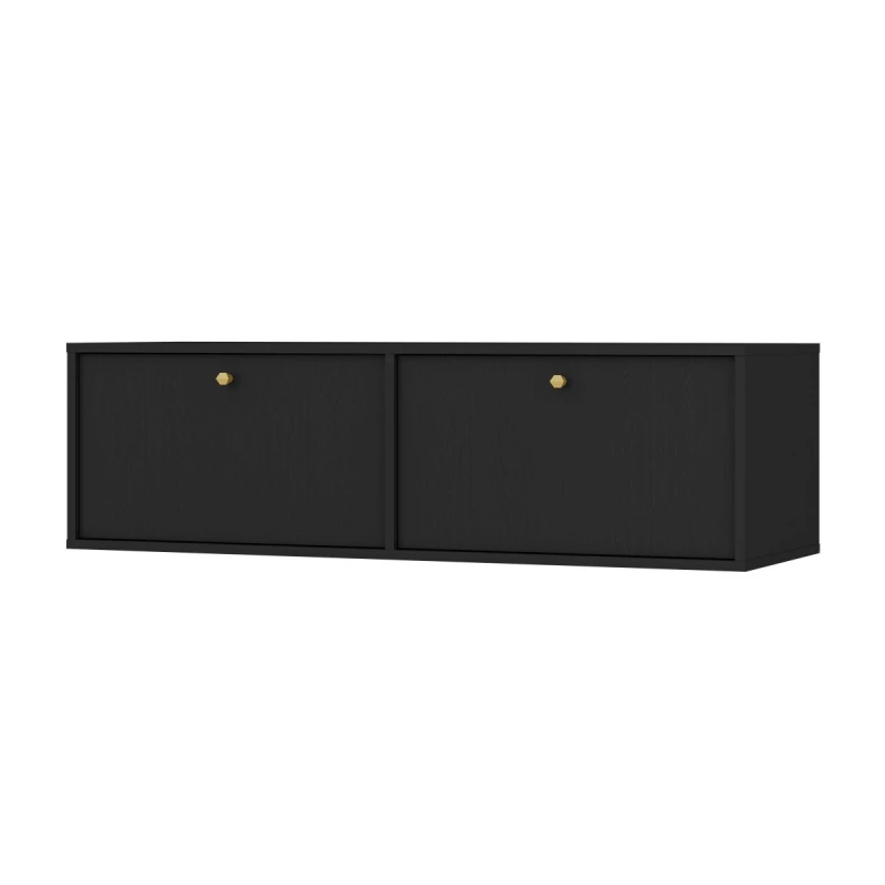 TV-Ständer IROS 4 - Graphitschwarz / Gold