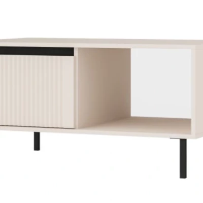 Couchtisch TIRIL - beige / schwarz