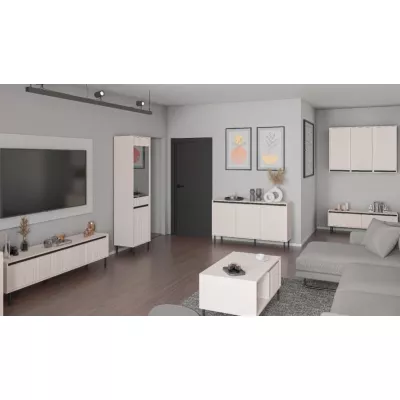 Couchtisch TIRIL - beige / schwarz
