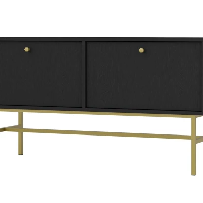 TV-Ständer IROS 3 - Graphitschwarz / Gold