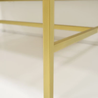 TV-Ständer IROS 3 - Beige / Gold