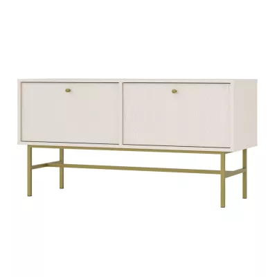 TV-Ständer IROS 3 - Beige / Gold