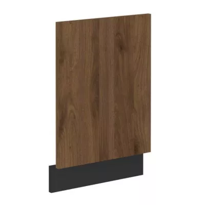 Tür für Einbaugeschirrspüler TOVA - 45x57 cm, Okapi-Nussbaum/Schwarz