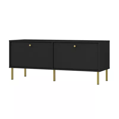 TV-Ständer IROS 2 - Graphitschwarz / Gold
