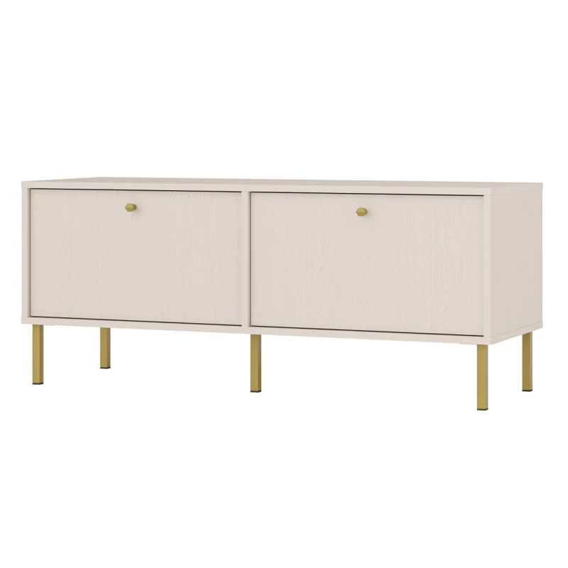 TV-Ständer IROS 2 - Beige / Gold