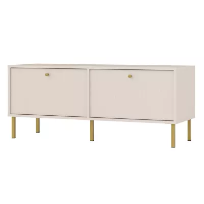TV-Ständer IROS 2 - Beige / Gold