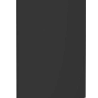 Tür für Einbaugeschirrspüler SAJU - 45x72 cm, schwarz