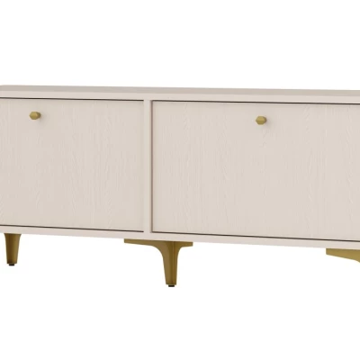TV-Ständer IROS 1 - Beige / Gold
