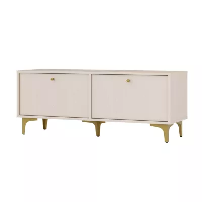 TV-Ständer IROS 1 - Beige / Gold