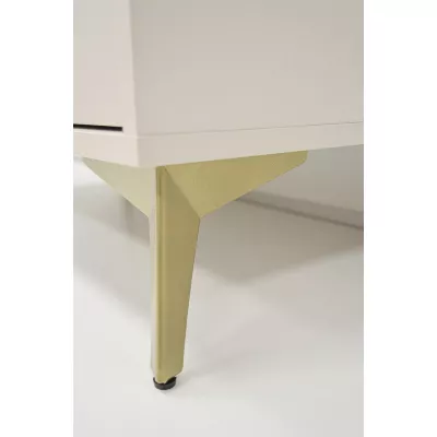 TV-Ständer IROS 1 - Beige / Gold