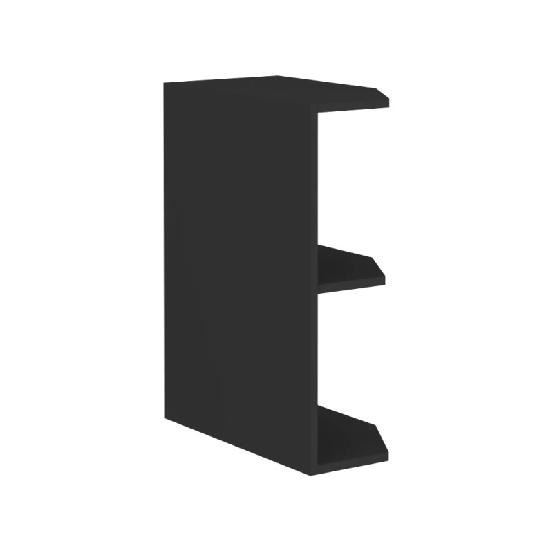 Eckunterschrank SAJU - Breite 30 cm, schwarz