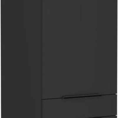 SAJU Küchenschrank mit Schubladen – Breite 60 cm, schwarz