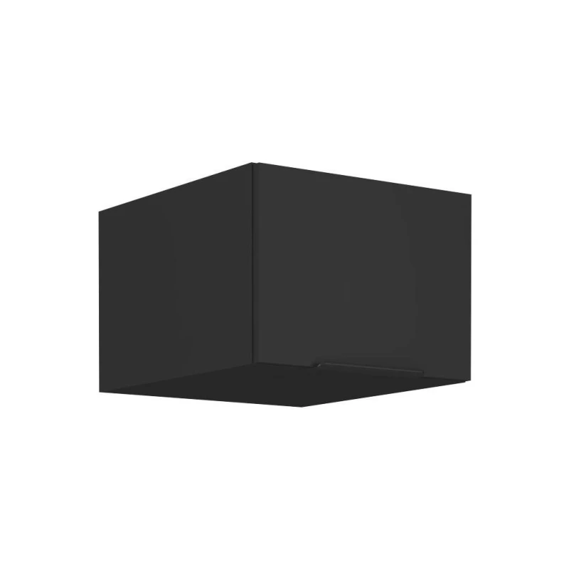 Tiefer Dunstabzugshaubenschrank SAJU - Breite 50 cm, schwarz