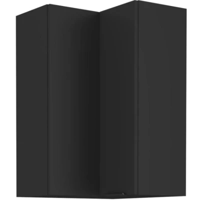 Eckhochschrank SAJU 2 - 60x60 cm, schwarz