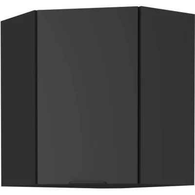 Eckoberschrank SAJU 1 - 60x60 cm, schwarz