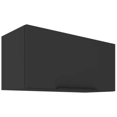 SAJU Dunstabzugshaube - Breite 80 cm, schwarz
